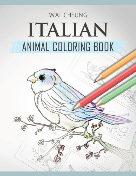 Italian Animal Coloring Book
