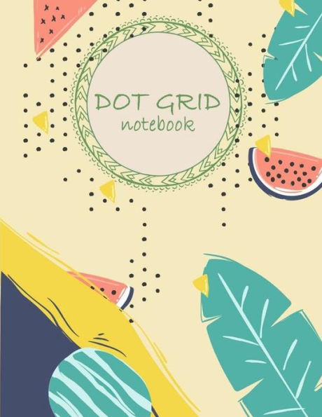 Dot grid notebook: Daily Notebook to Write in Bullet Dots & Dot Grid Paper 120 Pages 8.5x11". - 9781721866090