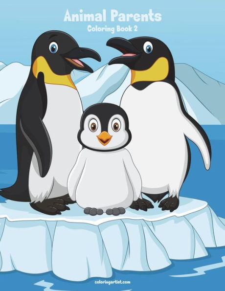 Animal Parents Coloring Book 2