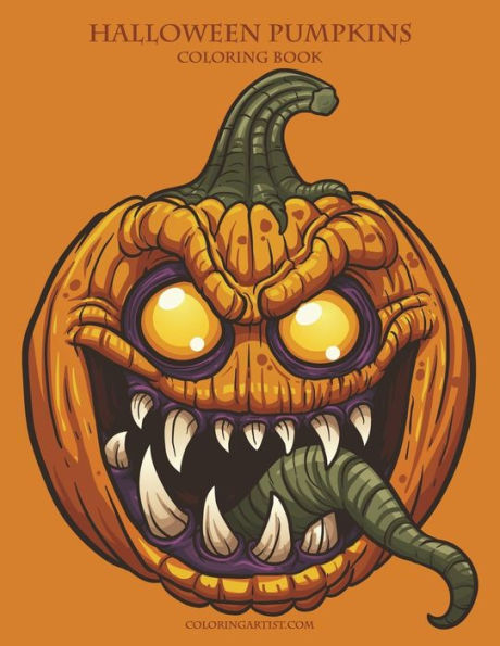 Halloween Pumpkins Coloring Book 1