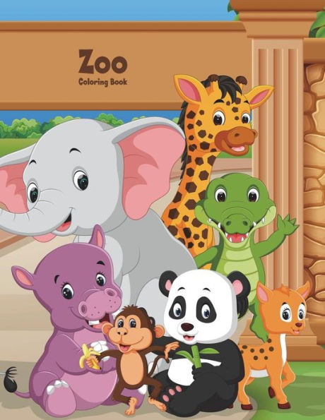 Zoo Coloring Book 1