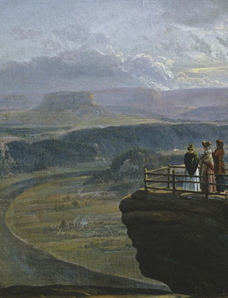 View From Bastei : View From Bastei Johan Christian Dahloktober 1819