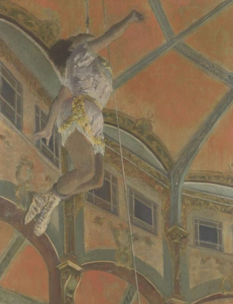 Miss Lala At The Fernando Circus : Miss Lala At The Fernando Circus Edgar Degas1879