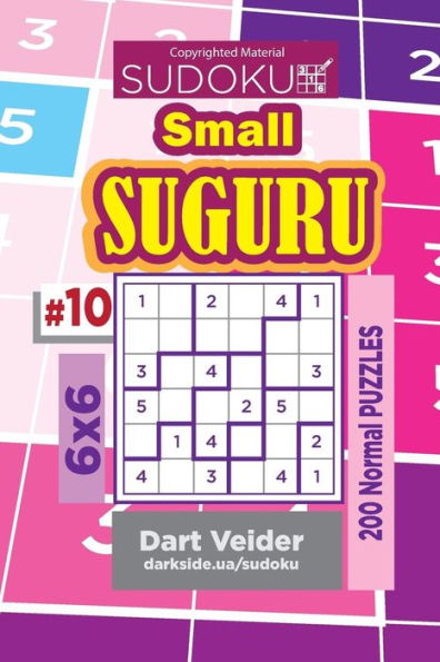 Sudoku Small Suguru - 200 Normal Puzzles 6X6