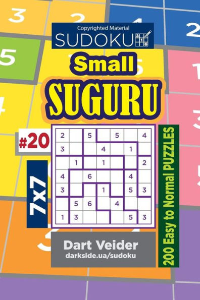 Sudoku Small Suguru - 200 Easy To Normal Puzzles 7X7