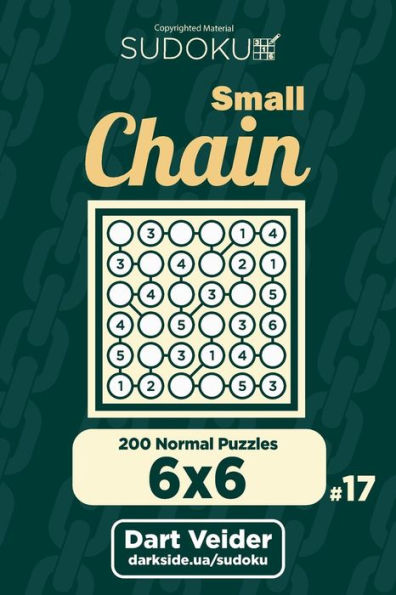 Small Chain Sudoku - 200 Normal Puzzles 6X6