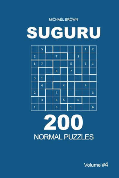 Suguru - 200 Normal Puzzles 9X9 - 9781722777913