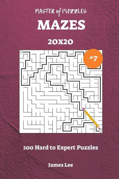 Master Of Puzzles Mazes - 200 Hard To Expert 20X20