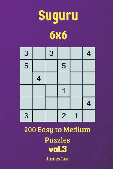 Suguru Puzzles - 200 Easy To Medium 6X6