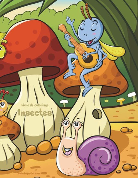 Livre De Coloriage Insectes 1