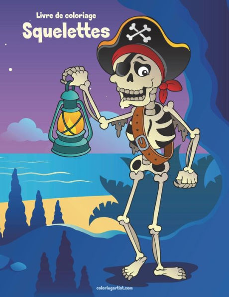 Livre De Coloriage Squelettes 1