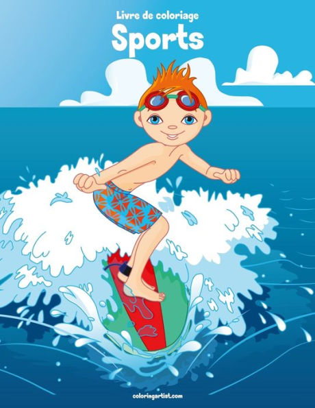 Livre De Coloriage Sports 1