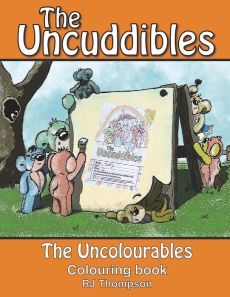 The Uncuddibles - The Uncolourables Colouring Book
