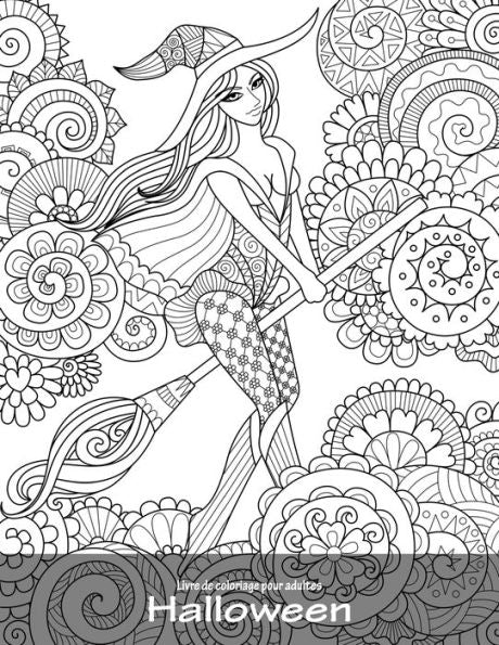 Livre De Coloriage Pour Adultes Halloween 1