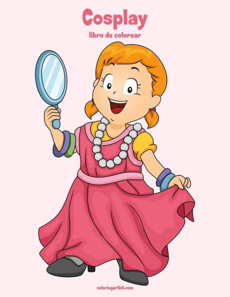 Cosplay libro para colorear 1 (Spanish Edition)