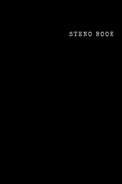 Steno Book : Steno Pad, 6" X 9," Gregg Rule, White Paper, 100 Pages