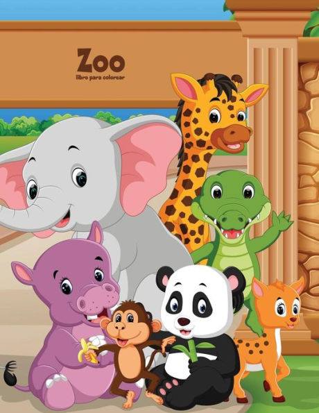 Zoo Libro Para Colorear 1