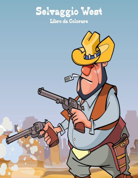 Selvaggio West Libro Da Colorare 1