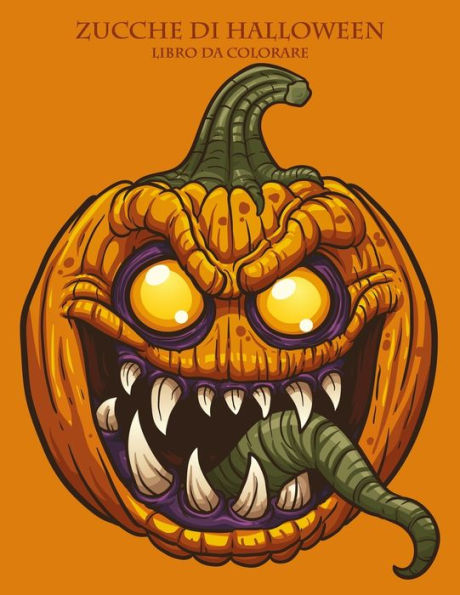 Zucche Di Halloween Libro Da Colorare 1