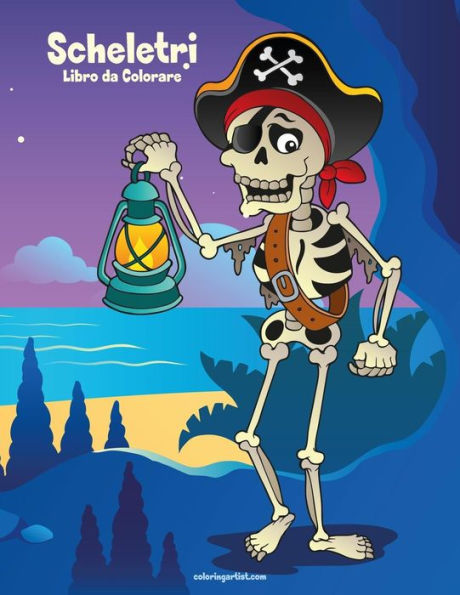 Scheletri Libro Da Colorare 1