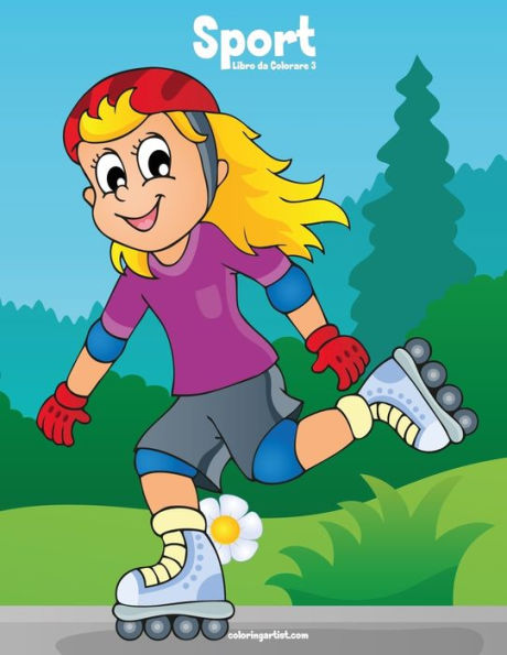 Sport Libro Da Colorare 3