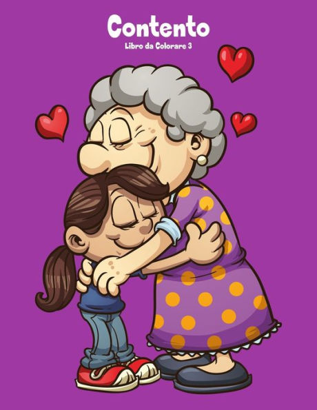 Contento Libro da Colorare 3 (Italian Edition)