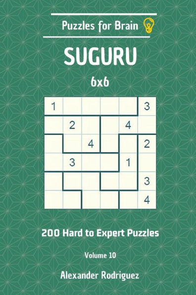 Puzzles For Brain Suguru - 200 Hard To Expert 6X6