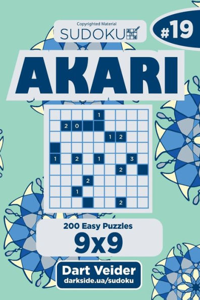 Sudoku Akari - 200 Easy Puzzles 9X9