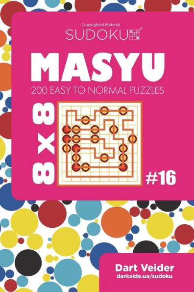 Sudoku Masyu - 200 Easy To Normal Puzzles 8X8