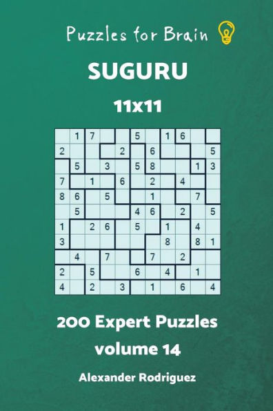 Puzzles For Brain Suguru - 200 Expert 11X11