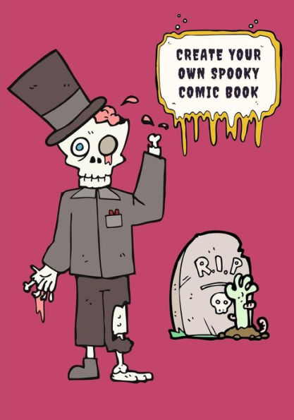 Create Your Own Spooky Comic Book - 9781723766497