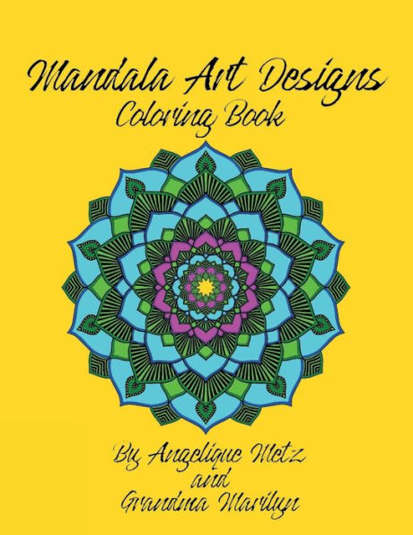 Mandala Art Designs Coloring Book