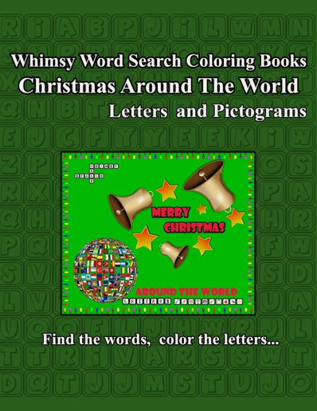 Whimsy Word Search, Christmas Around The World, Letters And Pictograms
