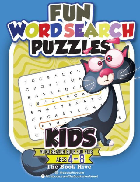 Fun Word Search Puzzles Kids: Word Search Books for Kids Ages 4-8 (Everything kids logic puzzles word search, Brain games for clever kids puzzles to exercise your mind)