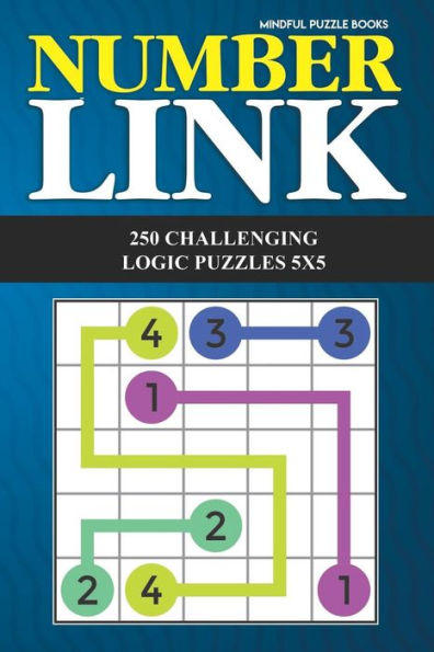 Number Link: 250 Challenging Logic Puzzles 5X5