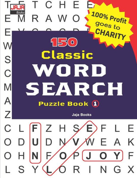 150 Classic WORD SEARCH Puzzle Book (Brain Game Series in Large Print: Word Search)