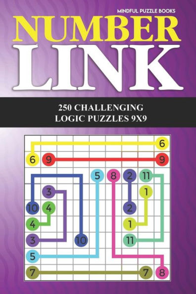 Number Link: 250 Challenging Logic Puzzles 9X9