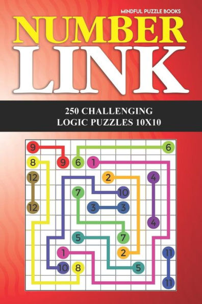 Number Link: 250 Challenging Logic Puzzles 10X10