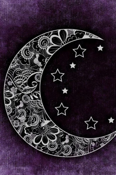 Purple Moon : 6" X 9" Cornell Layout Glossy Soft Cover