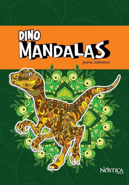 Dino Mandalas: para colorear (Spanish Edition)