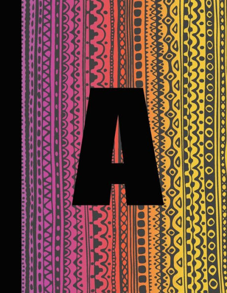 A: 8.5x11, black and colorful