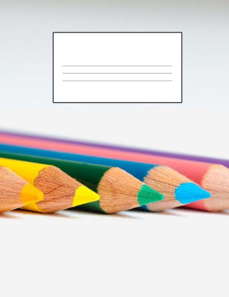Sharp Story Paper Book | Coloured Pencils : Story Paper Book