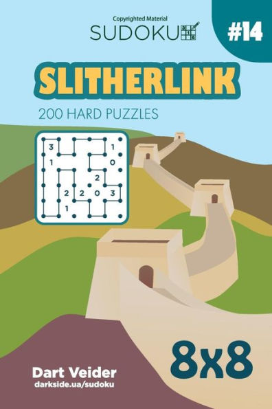 Sudoku Slitherlink - 200 Hard Puzzles 8X8