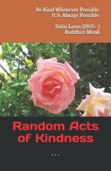Random Acts Of Kindness - 9781725121102