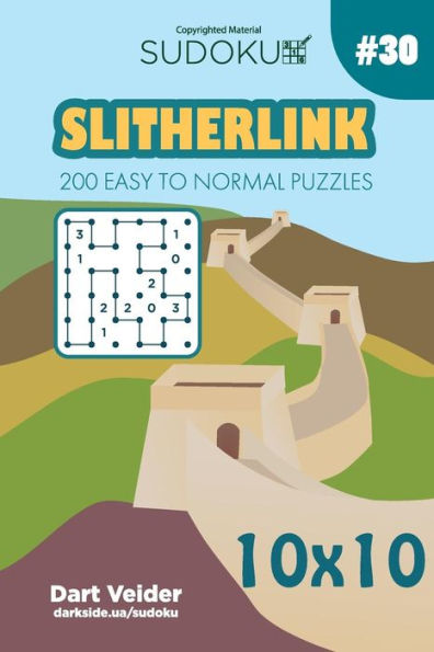 Sudoku Slitherlink - 200 Easy To Normal Puzzles 10X10