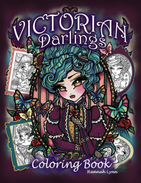 Victorian Darlings Coloring Book