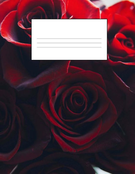 Roses Story Paper Book | Roses Are Red : Story Paper Book