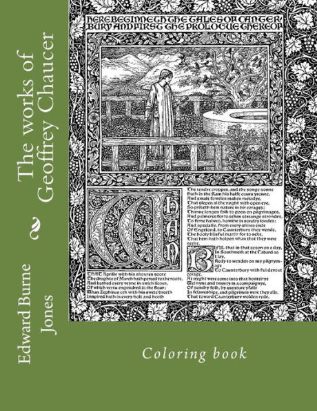 The Works Of Geoffrey Chaucer : Coloring Book