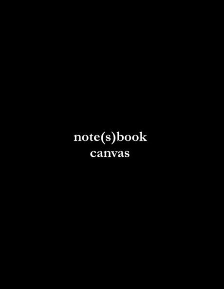 Note(S)Book Canvas