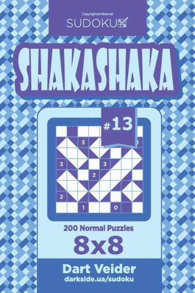 Sudoku Shakashaka - 200 Normal Puzzles 8X8